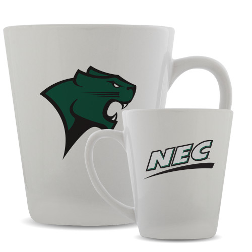 Full Color Latte Mug 12oz-CSU Cougar Head