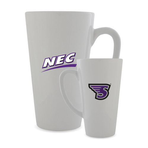 Full Color Latte Mug 17oz-NEC Stonehill S