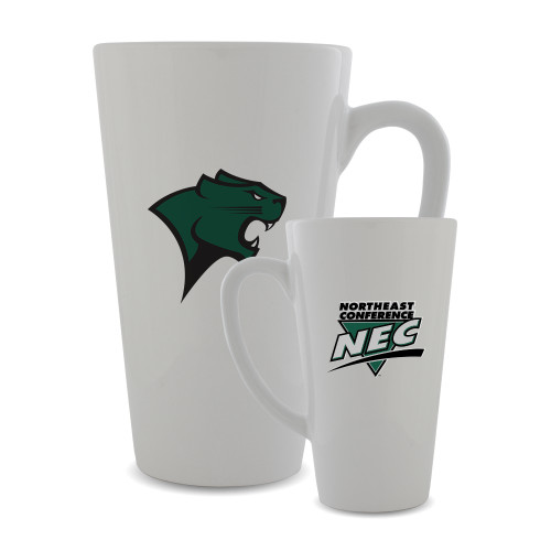 Full Color Latte Mug 17oz-CSU Cougar Head