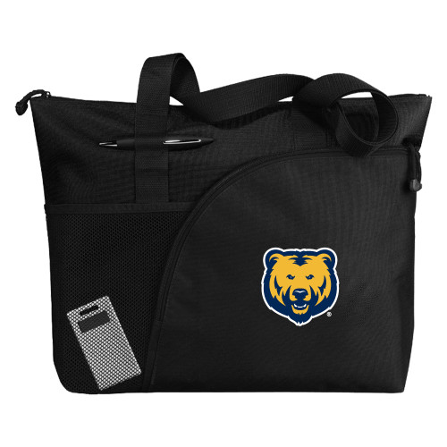  Excel Black Sport Utility Tote - UNC Bear Logo