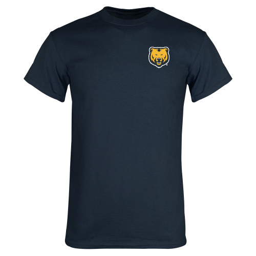  Navy T Shirt - UNC Bear Logo