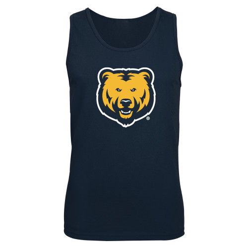  Navy Tank Top - UNC Bear Logo
