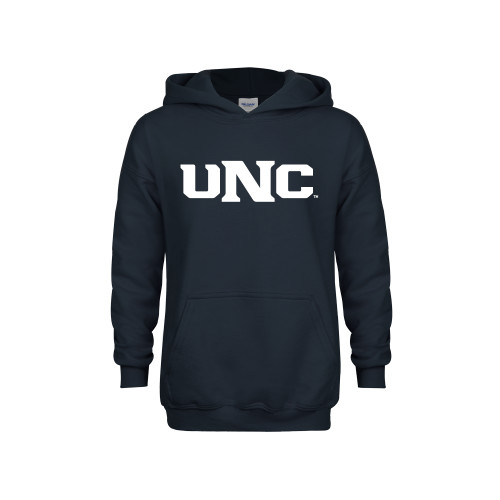  Youth Navy Fleece Hoodie - UNC