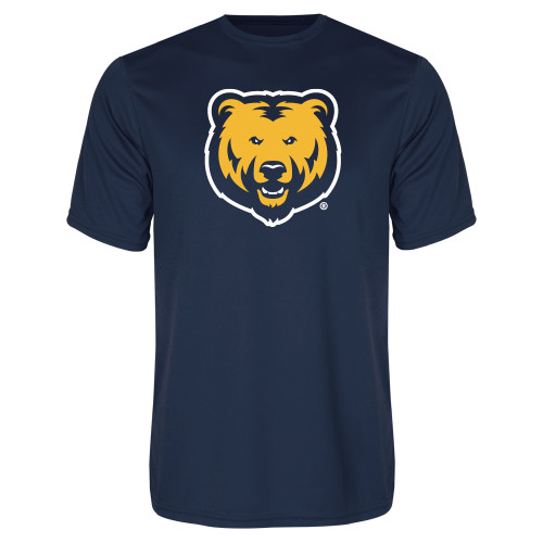  Navy Performance Tee - UNC Bear Logo