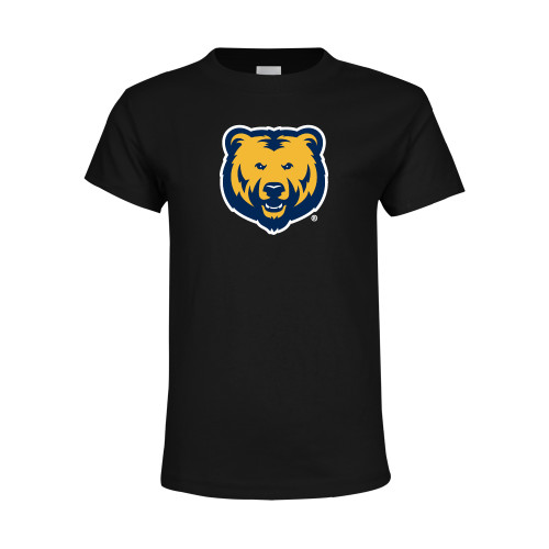  Youth Black T Shirt - UNC Bear Logo