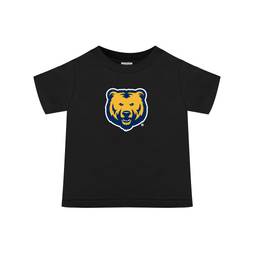  Toddler Black T Shirt - UNC Bear Logo