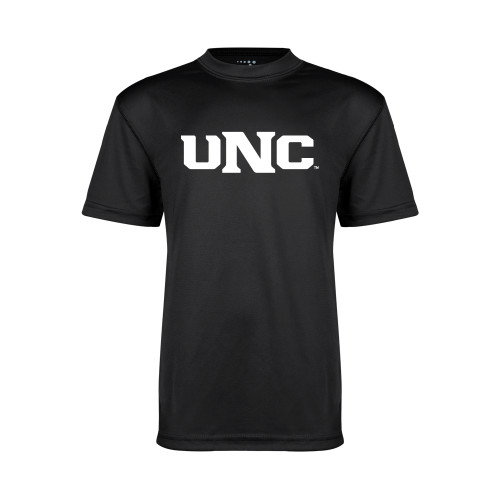  Youth Performance Black Tee - UNC