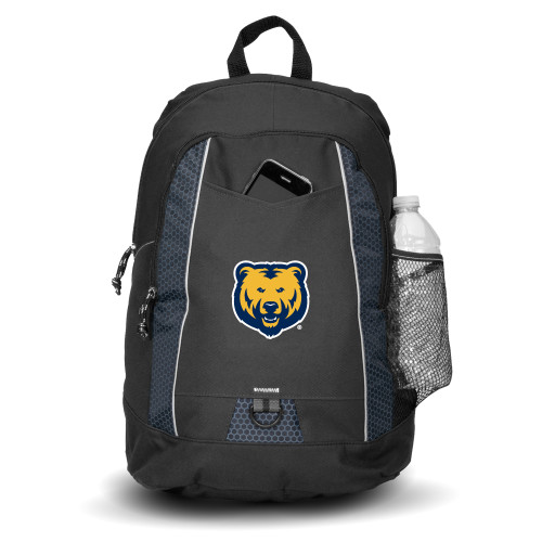  Black Impulse Backpack - UNC Bear Logo