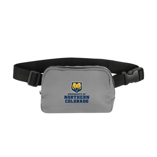  Anywhere Grey Belt Bag - Northern Colorado Stacked Logo