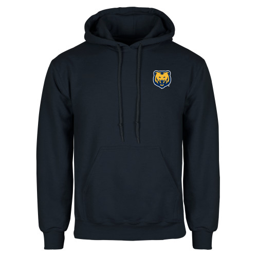  Navy Fleece Hoodie - UNC Bear Logo