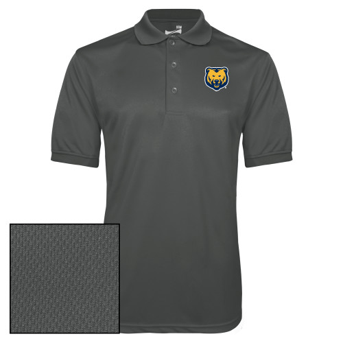  Charcoal Dry Mesh Polo - UNC Bear Logo