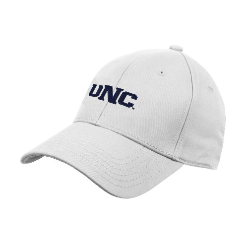  White Structured Adjustable Pro Style Hat - UNC