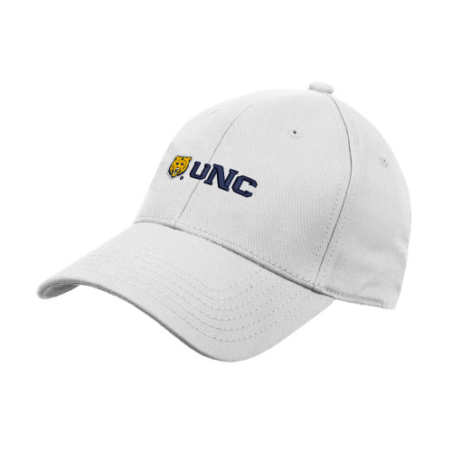  White Structured Adjustable Pro Style Hat - UNC Bears