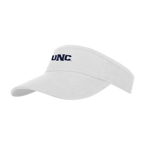  White Visor - UNC
