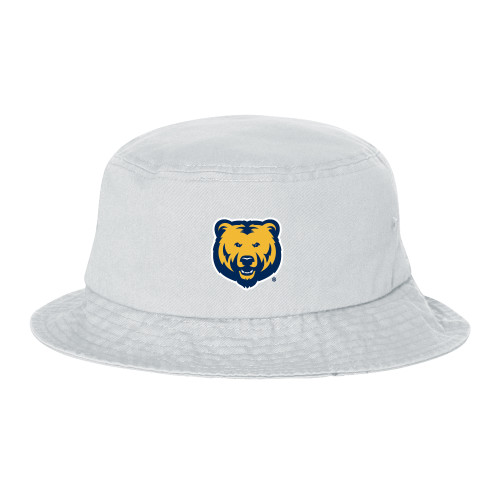  Sportsman White Bucket Hat - UNC Bear Logo