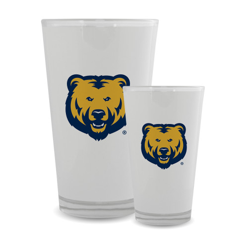  Full Color Glass 17oz - UNC Bear Logo