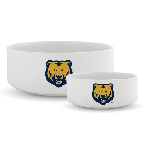  Ceramic Dog Bowl - UNC Bear Logo