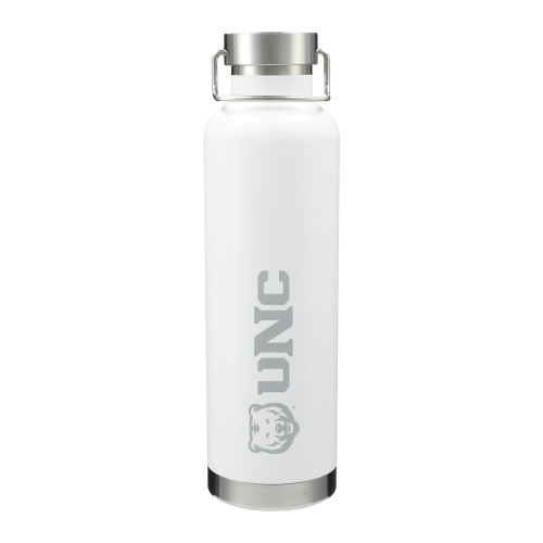  Thor Copper Vacuum Insulated White Bottle 32oz - UNC Bears Engraved