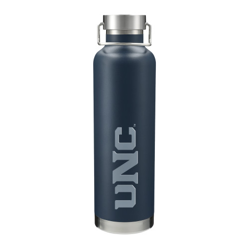  Thor Copper Vacuum Insulated Navy Bottle 32oz - UNC Engraved