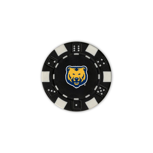  Black Game Chip - UNC Bear Logo
