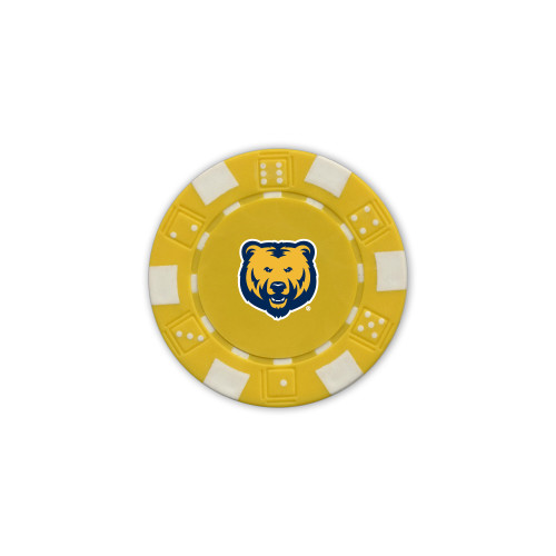  Gold Game Chip - UNC Bear Logo