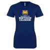 Thumbnail image for  Next Level Womens Navy Boyfriend Tee