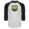 Thumbnail image for  White/Black Raglan Baseball T Shirt