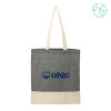 Thumbnail image for  Split Recycled Black Cotton Twill Convention Tote