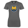 Thumbnail image for  Next Level Womens Charcoal Boyfriend Tee