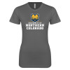 Thumbnail image for  Next Level Womens Charcoal Boyfriend Tee