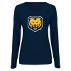 Thumbnail image for  Womens Navy Long Sleeve V Neck Tee