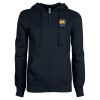 Thumbnail image for  ENZA Womens Navy Fleece Full Zip Hoodie