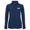 Thumbnail image for  Womens Navy Fleece Full Zip Jacket