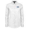 Thumbnail image for  Womens White Twill Button Down Long Sleeve