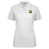 Thumbnail image for  Womens Silk Touch White Pique Polo