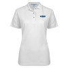 Thumbnail image for  Womens Silk Touch White Pique Polo