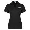 Thumbnail image for  Womens Black Performance Fine Jacquard Polo