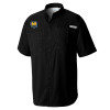 Thumbnail image for  Columbia Black Tamiami Performance Short Sleeve Shirt