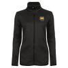 Thumbnail image for  Womens Black Heather Fleece Jacket