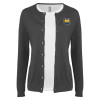 Thumbnail image for  Womens Charcoal Cardigan Sweater