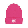 Thumbnail image for  Fleece Lined Neon Pink Knit Beanie