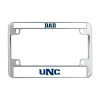 Thumbnail image for  Metal Motorcycle License Plate Frame in Chrome