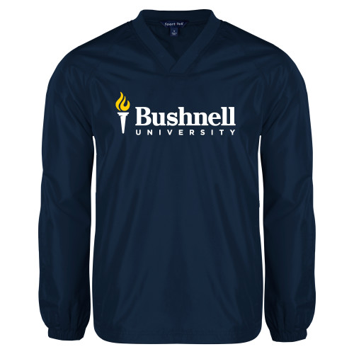Bushnell Navy V Neck Raglan Windshirt