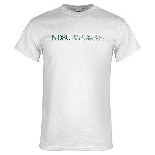 White T Shirt-University Signature