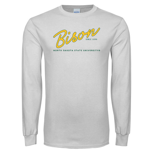 White Long Sleeve T Shirt-Since 1890