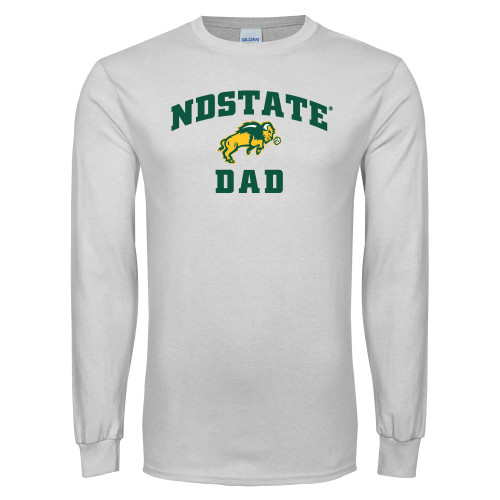 White Long Sleeve T Shirt-Dad