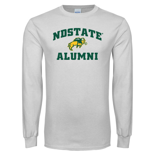 White Long Sleeve T Shirt-Alumni