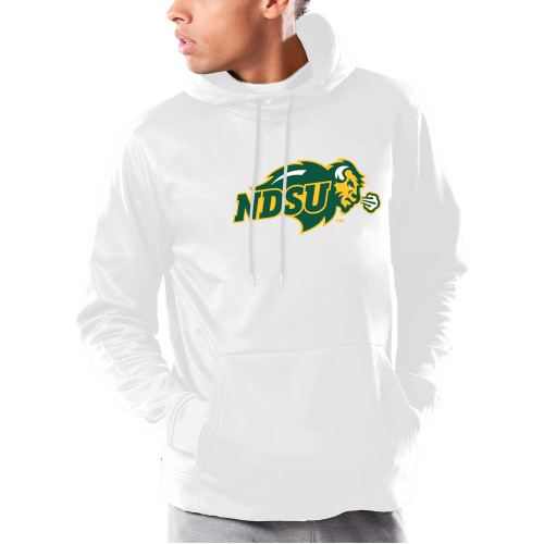 Under Armour White Armour Fleece Hoodie-Primary Mark