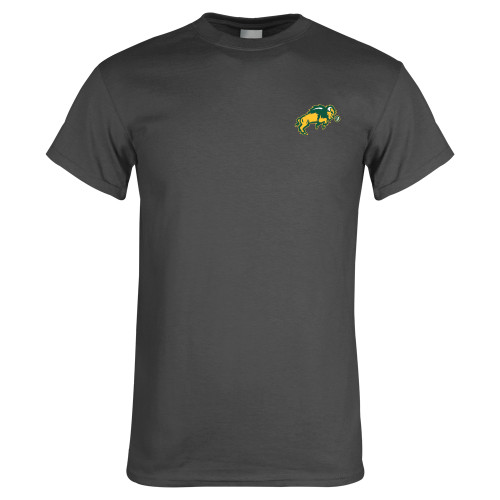 Charcoal T Shirt-Full Bison