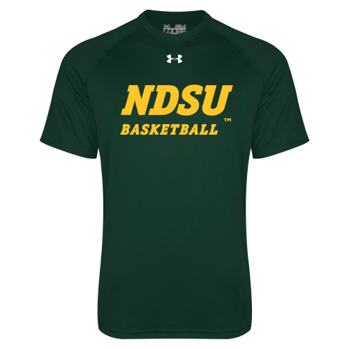 Under Armour Dark Green Tech Tee-Basketball